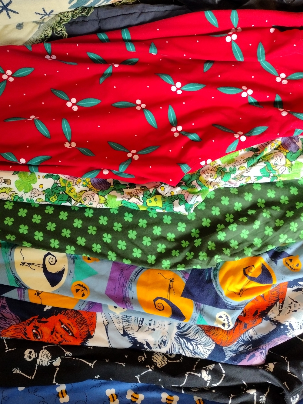 Lularoe Tall And Curvy Leggings 8 Pair